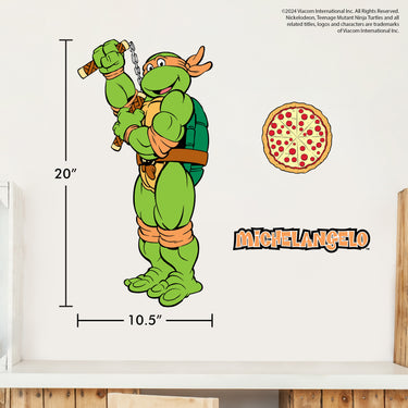 Teenage Mutant Ninja Turtles Michelangelo Wall Decal